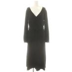  Rize расческа -RESEXXY плиссировать вязаный One-piece длинный рукав длинный F чёрный /NR #OS женский 