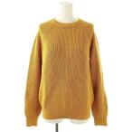 ショッピングアメリカンイーグル アメリカンイーグル AMERICAN EAGLE ニット セーター 長袖 クルーネック S 黄 イエロー /AT ■OS ■GY139 ■AX レディース