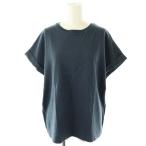 ロンハーマン Ron Herman 24AW Cotton Cupro Tee Tシャツ カットソー フレンチスリーブ コットン XS 紺 /NR ■OS ■SH レディース
