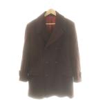 mongome Lee MONTGOMERY шерсть Пальто Честерфилд 50 бордо /MI #OS #GY09 мужской 