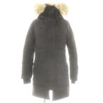 カナダグース CANADA GOOSE 2302JL マッケンジー パーカ ヘリテージ ダウンコート フード コヨーテファー S 紺 /MI ■OS ■GY09 レディース