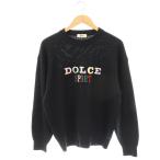 ドルチェスポーツ DOLCE SPORT ニット セーター 48 ブラック /HK ■AX メンズ