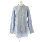 バッキンガムベア Buckingham Bear マッキントッシュフィロソフィー ノーカラーシャツ ストライプ 38 ブルー マルチカラー /ES ■OS