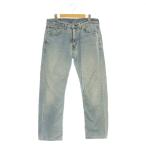  Levi's Levi's 505 Denim брюки джинсы конический повреждение обработка W32L32 голубой /MY #OS #MA мужской 
