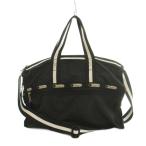  Le Sportsac LesportSAC 2WAY сумка "Boston bag" сумка на плечо нейлон чёрный черный /MI #OS #MA женский 