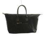  Agnes B boya-juAgnes b. VOYAGE сумка "Boston bag" нейлон чёрный черный /MI #OS #MA женский 