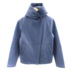  Visee nteVicente пальто короткий с капюшоном .M синий голубой /SM2 женский 