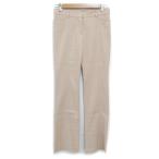  Buona Giornata BUONA GIORNATA flare pants длинный длина одноцветный 7 бежевый /FF18 женский 
