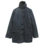  Materia MATERIA Mod's Coat средний длина подкладка имеется искусственный мех двойной Zip 38 чёрный черный /FF5 женский 