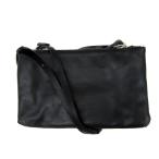  Zara Basic ZARA BASIC небольшая сумочка сумка на плечо наклонный .. искусственная кожа чёрный черный /YS36 женский 