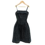  Strawberry Fields grace вечернее платье топ One-piece мини длина общий рисунок кружевная лента ремень имеется зеленый зеленый чёрный женский 