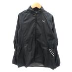  Puma PUMA спорт одежда спортивная куртка средний длина Zip выше Logo M чёрный черный /YK36 мужской 