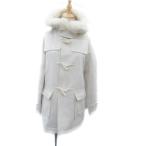  Dazzlin dazzlin полупальто "даффл коут" средний длина искусственный мех M "теплый" белый /HO14 женский 