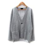  доля park SHARE PARK кардиган средний длина V шея одноцветный 1 серый /SY34 мужской 