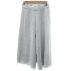  rienda rienda вязаный гаучо брюки широкий брюки s машина cho 7 минут длина F серый /YM10 женский 