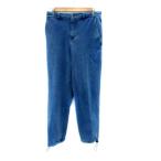  прачечная Laundry Joe ga- брюки длинный длина Denim способ S синий голубой /HO25 женский 