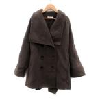  Moussy MOUSSY бушлат бушлат средний длина большой размер 1 S темно-коричневый /HO5 женский 