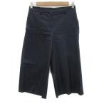  теория ryukstheory luxe гаучо брюки широкий брюки 7 минут длина одноцветный 36 S темно-синий темно-синий /YS11 женский 
