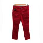  Lee Cooper LEE COOPER обтягивающий брюки лодыжка длина одноцветный S красный красный /SY23 мужской 