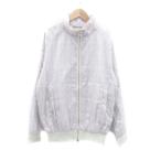 23 район Onward . гора Golf одежда блузон жакет воротник-стойка graph в клетку двойной Zip M "теплый" белый женский 