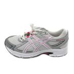  Asics asics бег обувь спортивные туфли low cut сетка 24cm многоцветный серебряный цвет /YK50 женский 