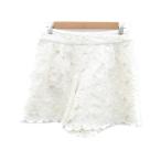 ope-kOPAQUE юбка-брюки шорты короткий хлеб общий гонки 36 S "теплый" белый /HO19 женский 