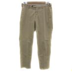  зеленый этикетка сирень расческа ng United Arrows WORK TRIP OUTFITS тонкий конические брюки "в елочку" рисунок M бежевый мужской 