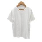 グローバルワーク GLOBAL WORK Tシャツ カットソー 半袖 L オフホワイト /YK43 レディース