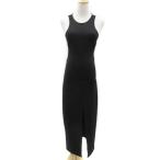 ショッピングzara ザラ ZARA ワンピース ロング丈 マキシ丈 ノースリーブ バックシャン S ブラック 黒 /YM33 レディース