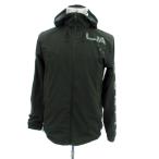  Under Armor UNDER ARMOUR спорт одежда жакет Parker стрейч u-bn полный Zip M хаки /HO33 мужской 