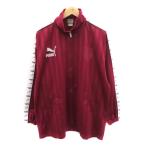 Puma PUMA спорт одежда спортивная куртка джерси средний длина Zip выше Logo .? XL бордо /YK14 мужской 