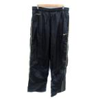  Nike NIKE спортивная одежда Wind брейкер брюки легкий длинный длина линия нейлон XL чёрный черный желтый цвет желтый мужской 