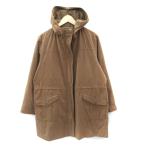  колодка la Roo SHOO*LA*RUE Mod's Coat милитари пальто длинный длина с капюшоном .LL большой размер бежевый /SM2 женский 