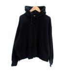 ko-encoen Parker тянуть over средний длина одноцветный F чёрный черный /HO34 женский 