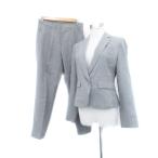 to-naruTONAL выставить верх и низ tailored jacket одиночный средний длина конические брюки лодыжка длина 38 M серый женский 