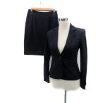  Nolley's костюм выставить верх и низ tailored jacket одиночный средний длина общий подкладка узкая юбка колено длина 38 M темно-синий женский 