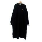 kerutiKELTY верхняя одежда One-piece вырез лодочкой длинный рукав длинный длина макси длина нашивка обратная сторона ворсистый F чёрный черный /HO39 женский 