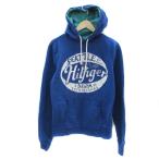  Hilfiger Denim HILFIGER DENIM Parker тянуть over средний длина Logo принт S синий голубой белый белый /YS4 мужской 
