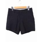  low to редкость monLAUTREAMONT брюки Short шерсть Zip карман 40 угольно-серый /FT28 женский 