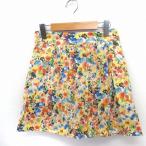  Iena slow bIENA SLOBE брюки LAP юбка-брюки общий рисунок короткий хлопок хлопок 38 желтый желтый /FT19 женский 