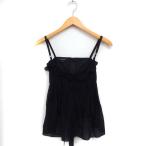 DENNY ROSEgya The - топ лента одноцветный 9 черный чёрный /FT49 женский 