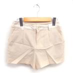  не использовался товар указатель INDEX с биркой юбка-брюки шорты Zip fly M бежевый светло-коричневый /TT женский 