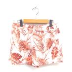  не использовался товар указатель INDEX с биркой юбка-брюки шорты botanikaru рисунок L orange белый /TT женский 