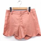  rosso ROSSO Urban Research брюки Short ska LAP одноцветный простой 38 розовый /FT44 женский 