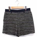  Urban Research Sunny этикетка URBAN RESEARCH Sonny Label брюки твид Short ламе .38 темно-синий темно-синий /FT28 женский 