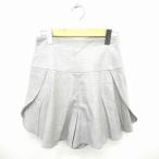  Apuweiser-riche Apuweiser-riche брюки юбка-брюки Short flair задний Zip шерсть 0 серый пепел /TT20 женский 