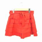  Anatelier ANATELIER брюки юбка-брюки Short tia-do талия лента боковой Zip 38 красный красный /TT25 женский 