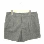  Untitled UNTITLED брюки юбка-брюки Short Zip fly "в елочку" рисунок шерсть 2 угольно-серый пепел /TT13 женский 