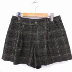  Rope Picnic ROPE Picnic брюки проверка Short карман 38 Brown чай черный чёрный /FT9 женский 