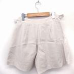  Rope ROPE брюки юбка-брюки Short flair ремень 38 бежевый /FT27 женский 